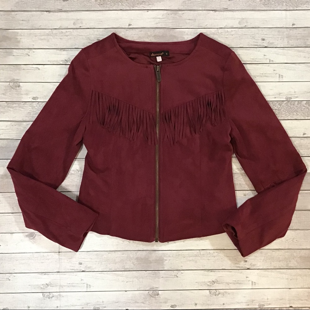 💝Size 12 Girls Suede Jacket 💝